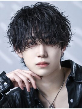 アストラ(ASTRA) MEN’S HAIR/波巻きツイストスパイラル/リバースセンターパート