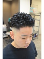 ザ クラブ オオサカ バーバーショップ(THE CLUB OSAKA BARBERSHOP)&nbsp;フェードパーマ