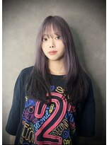 アクルヘアーバイテソロ(AKUR hair by tesoro) レイヤーカット ルーツカラー