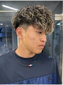 MEN’S/ツイストスパイラルパーマ/ニュアンスウルフ/藤沢美容院