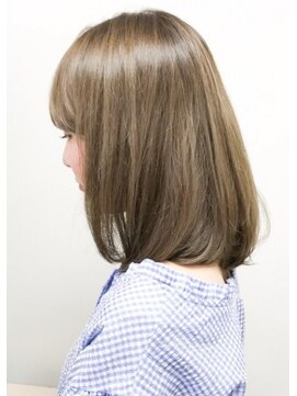 クアトログランシュ 水戸店(QUATRO×GranCieux) ベージュブラウンナチュラルボブ★QUATRO★