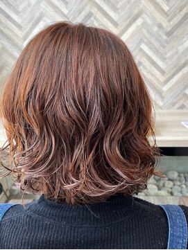 セッションパーゴ(SESSION PAGO) ボブウェーブ×春カラー