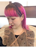 遊人セントラル(CENTRAL)&nbsp;☆ヴィヴィッドピンクグラデーションカラー☆