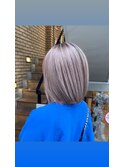 #黒髪#ボブルフ#ネビージュ#小顔#ワンレン