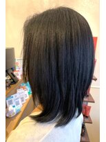 リアナ ヘアーアトリエ(LIANA Hair Atelier)&nbsp;逆三角形くびれボブ[白髪染め/白髪ぼかし/髪質改善/小顔カット]