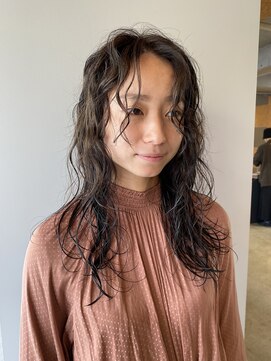 ケシキ 佐賀(keshiki) ゆるふわロングパーマ