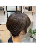 まとまり感抜群ハンサムショート