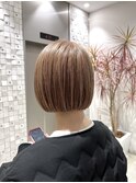 切りっぱなしボブ