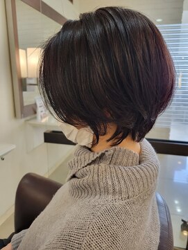スタイル 成城学園前(STYLE) 耳かけショートボブ 絶壁解消ヘア クビレショート