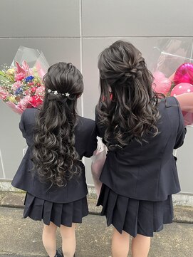 トゥエンティ ファイブ(TWENTY FIVE) ハーフアップ/網島