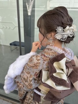 ロア 福岡天神本店(LORE) 前撮りヘアセット