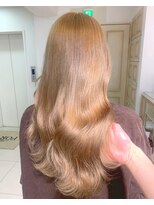 ネクストハラジュク(NEXT HARAJUKU)&nbsp;メルティーカラーフェミニンロング似合わせカット[原宿/表参道]