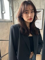 サイン 渋谷(SIGN)&nbsp;レイヤーカットイヤリングカラーインナーカラーケアブリーチ