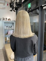 【EIGHT ikebukuro】ホワイトブロンドカラー