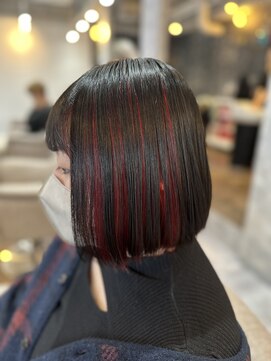 ラビス 浦和(Lovis) Ikuno/ フルバング/レッドブラウン/イメチェンヘアスタイル/浦和