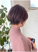 【森千晶】顔まわりレイヤー/小顔丸みショート/襟足すっきり