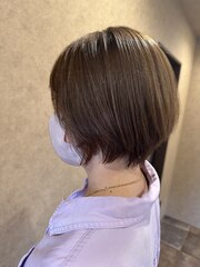 ショートヘア/ハイライト/髪質改善