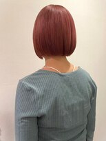シーン(SCENE)&nbsp;ミニボブ　丸みボブ　カシスピンク　20代30代【天神/今泉】