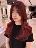 ステア ケース(stair case)&nbsp;韓国艶カラーレイヤーカットトリートメント小顔前髪カット