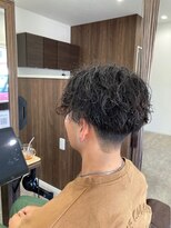 ミミックヘアー(MiMic hair)&nbsp;メンズツーブロック×スペインパーマ風