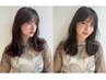 【脱白髪染め♪】白髪ぼかしハイライトカラー＋クイックTR＋MB付き　￥14900