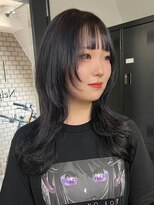 ニューワン バイ ネイバー 立川(Newone by neighbor)&nbsp;レイヤーカットナチュラルハイトーンデザインカラー[立川駅]