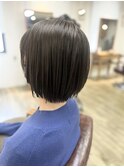 natural仙台駅前店 グレージュカラー ショートボブ