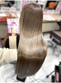 【髪質改善】ロングヘアもカラー+トリートメントで最高の艶髪