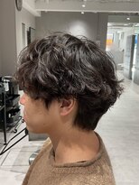 ロルカ 池袋店(Rolka)&nbsp;【シャドウパーマ】マッシュ/メンズパーマ/メンズカット/池袋