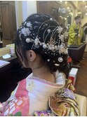 成人式×たっぷりヘアアクセアレンジbyERINA