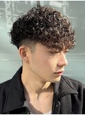 福岡大名スペインカールラルフカールビジネスヘア外国人風パーマ