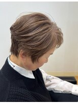 サラ ビューティ サイト 春日(SARA Beauty sight)&nbsp;白髪活かしハイライトカラー　ベージュ