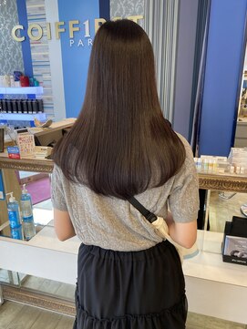 コワファースト 大分(COIFF1RST) 艶カラー/ダークブラウン