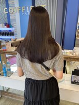 コワファースト 大分(COIFF1RST) 艶カラー/ダークブラウン