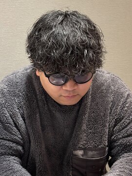 シェール(CHER) メンズマッシュ　波巻きパーマ　メンズパーマ　メンズカット