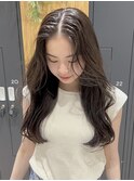 大人可愛いレイヤーカットくびれヘア透明感20代30代