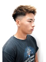 モリゲン フェローシップ レグ(MORIGEN fellowship REGU)&nbsp;メンズカットアップバングスキンフェードスパイキーショート0803