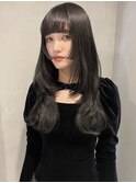 ホワイトグレージュ/デジタルパーマ/フェザーパーマ/梅田