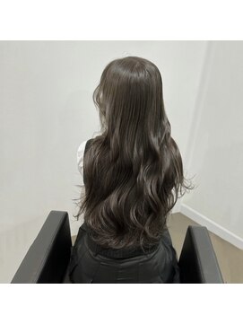 イオエ 元町(ioe) 小顔カット/前髪カット/前髪/髪質改善カラー/オリーブグレー