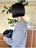 20代30代40代　小顔/ボブ/暗めカラー