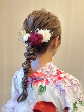 浴衣着付＆ヘアセット　［所沢］