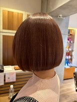 ヘアリゾート粋 新宿三丁目本店&nbsp;【Miyuki】透明感ブラウン/ショート/ボブ/ストレート