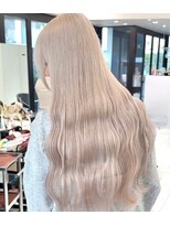 Mel 表参道 ケアブリーチ/ダブルカラー/ハイトーン【2月下旬 NEW OPEN（予定）】&nbsp;ダブルカラーブリーチハイトーンホワイトグレージュ
