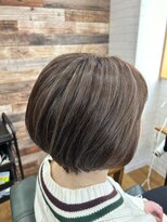 ミユル(MIYURU)&nbsp;白髪ボカシショートカット