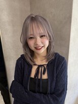 リエンスオーラ(RIENS aura)&nbsp;【RIENS aura】ラベンダーグレー×植田亜優