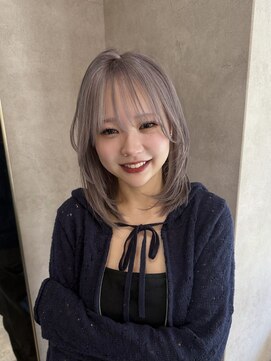 リエンスオーラ(RIENS aura) 【RIENS aura】ラベンダーグレー×植田亜優