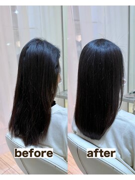 シゲ 自由が丘店(SHIGE) 縮毛矯正まではしたくない方へ｜髪質改善トリートメント＋カット