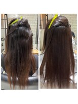 フェリア 渋谷(Feria)&nbsp;縮毛矯正before after【谷島】