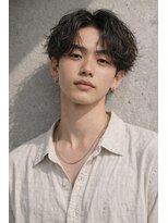 フォト 新宿三丁目(foto) men's/メンズ/フェザーパーマ/サーフカール/ニュアンスパーマ