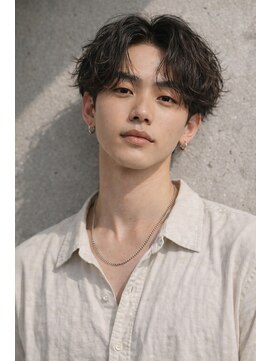 フォト 新宿三丁目(foto) men's/メンズ/フェザーパーマ/サーフカール/ニュアンスパーマ